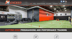 Desktop Screenshot of exceedspf.com